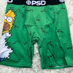 PSD Green Cartoon The Simpsons Character Boxer Briefs